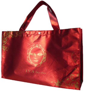 Aluminum plated steel bag-red