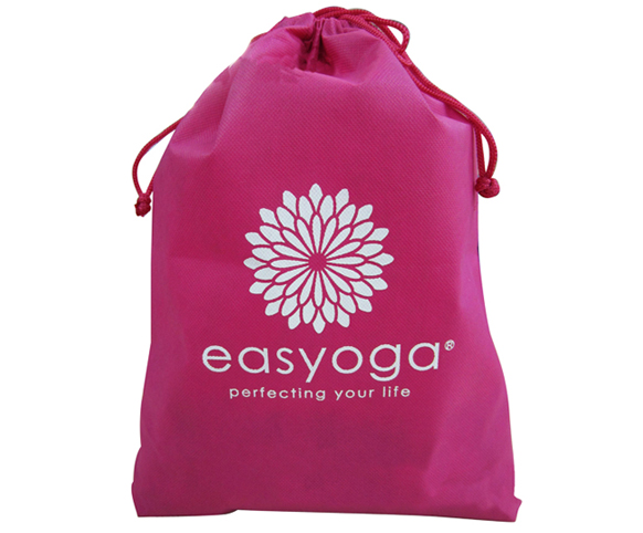 Custom logo printing drawstring bag