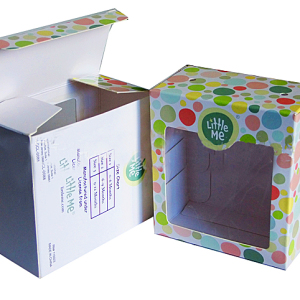 Exquisite handmade round paper box for template