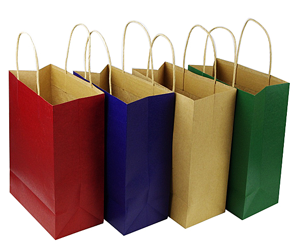 Kraft Paper Bag &Shopping Bag With Paper Handle