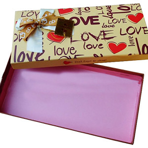 cardboard folding paper box for gift and packaging