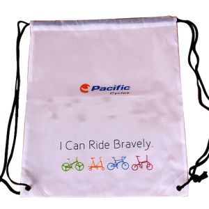 promotional polyester drawstring bag