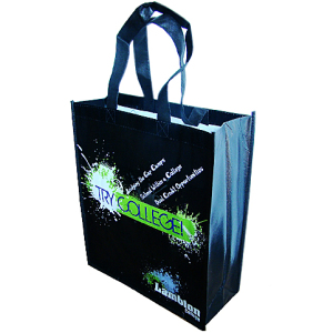 recycled laminated pp woven bag with customized logo